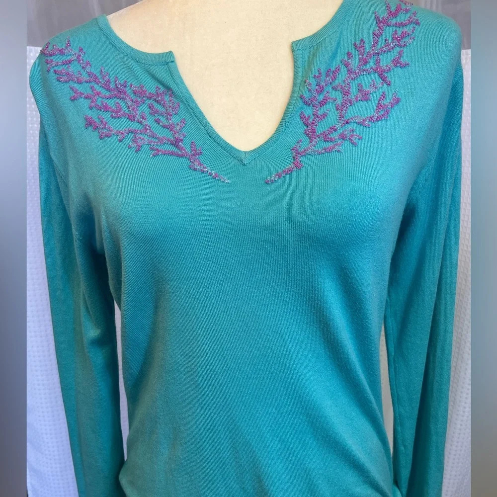Embellished sweater